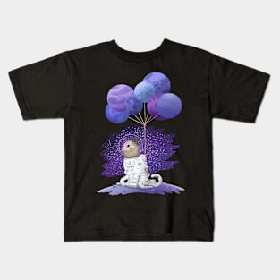 Helyoze : Ombre the astroCat Kids T-Shirt